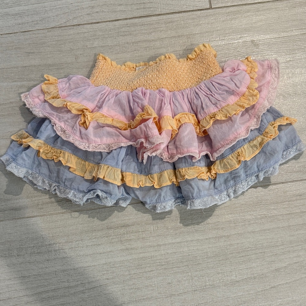Loveshackfancy kids skirt